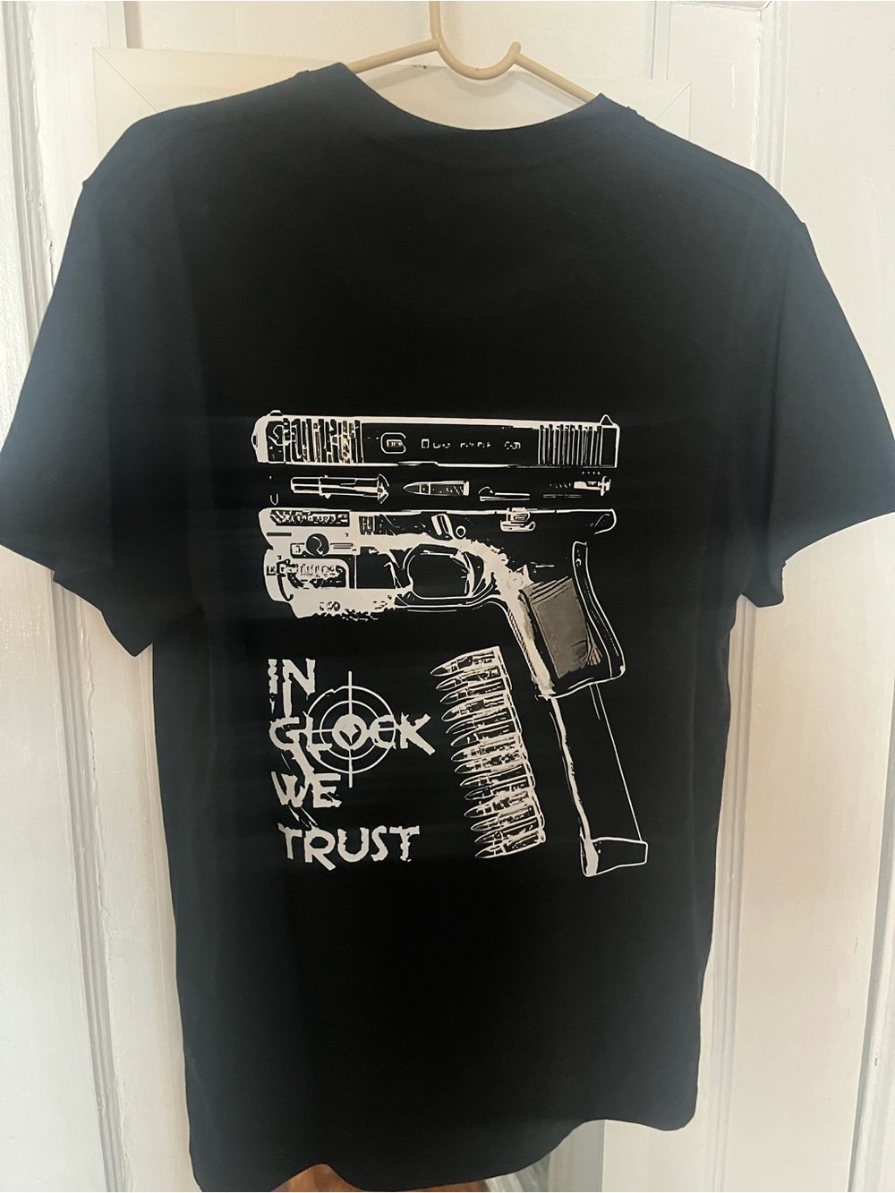 Brand New Size Small Black “Lock” Tee
